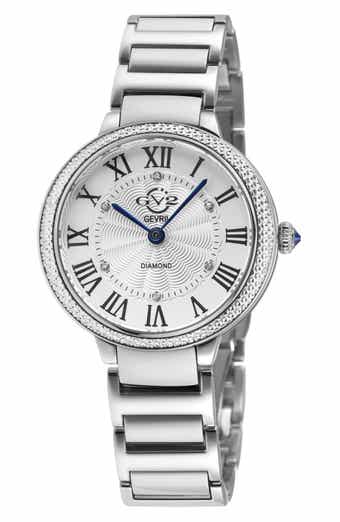 GV2 Rome Brillante Diamond Bracelet Watch, 36mm