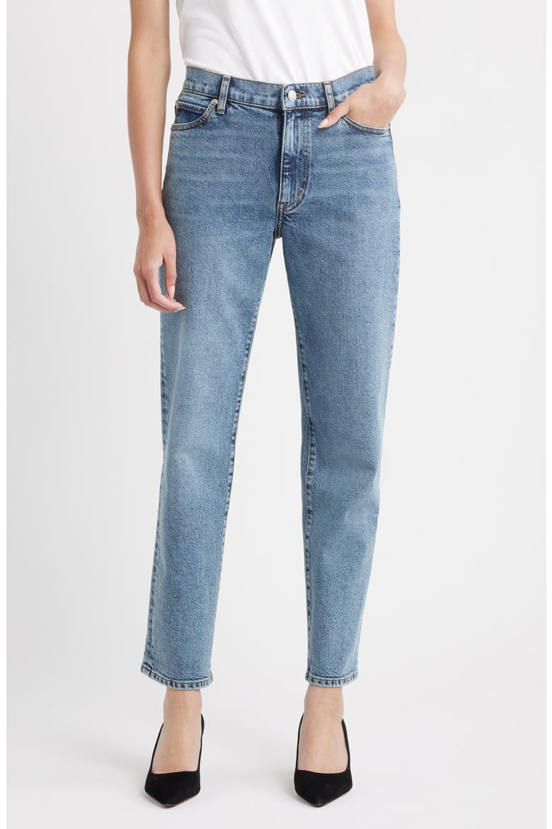 The Borrowed Mid Rise Boyfriend Jeans, Alternate, color, ESCAPE