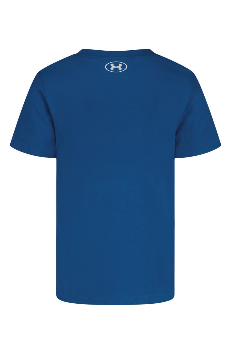 Under Armour Kids' UA Tech<sup>™</sup> Core Fill Performance Graphic T-Shirt, Alternate, color, Varsity Blue