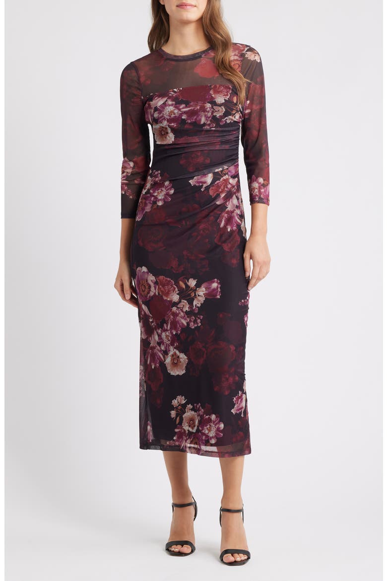 night sensation ruched midi dress Night Sensation Ruched Midi Dress - Mint