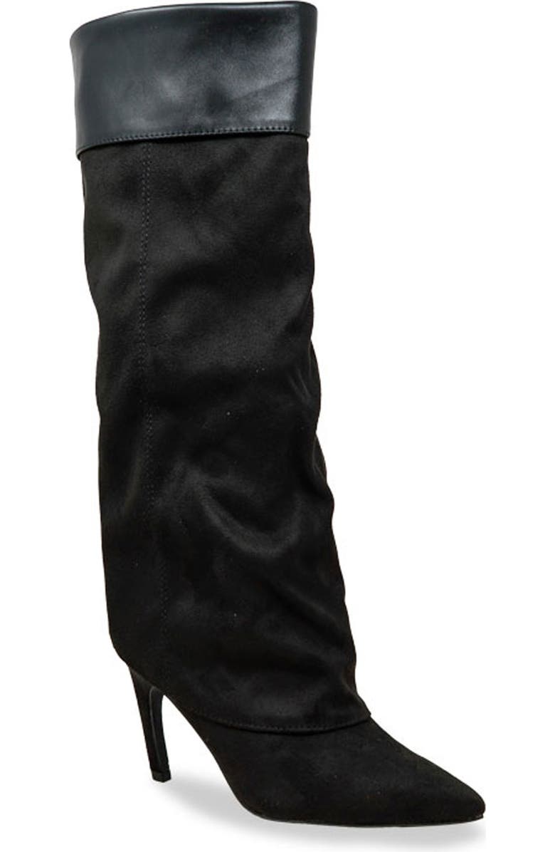CHASE AND CHLOE Slouch Boot, Main, color, Black