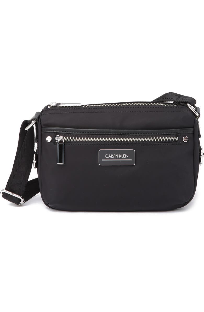 Calvin Klein Sussex Nylon Crossbody Bag, Main, color,
