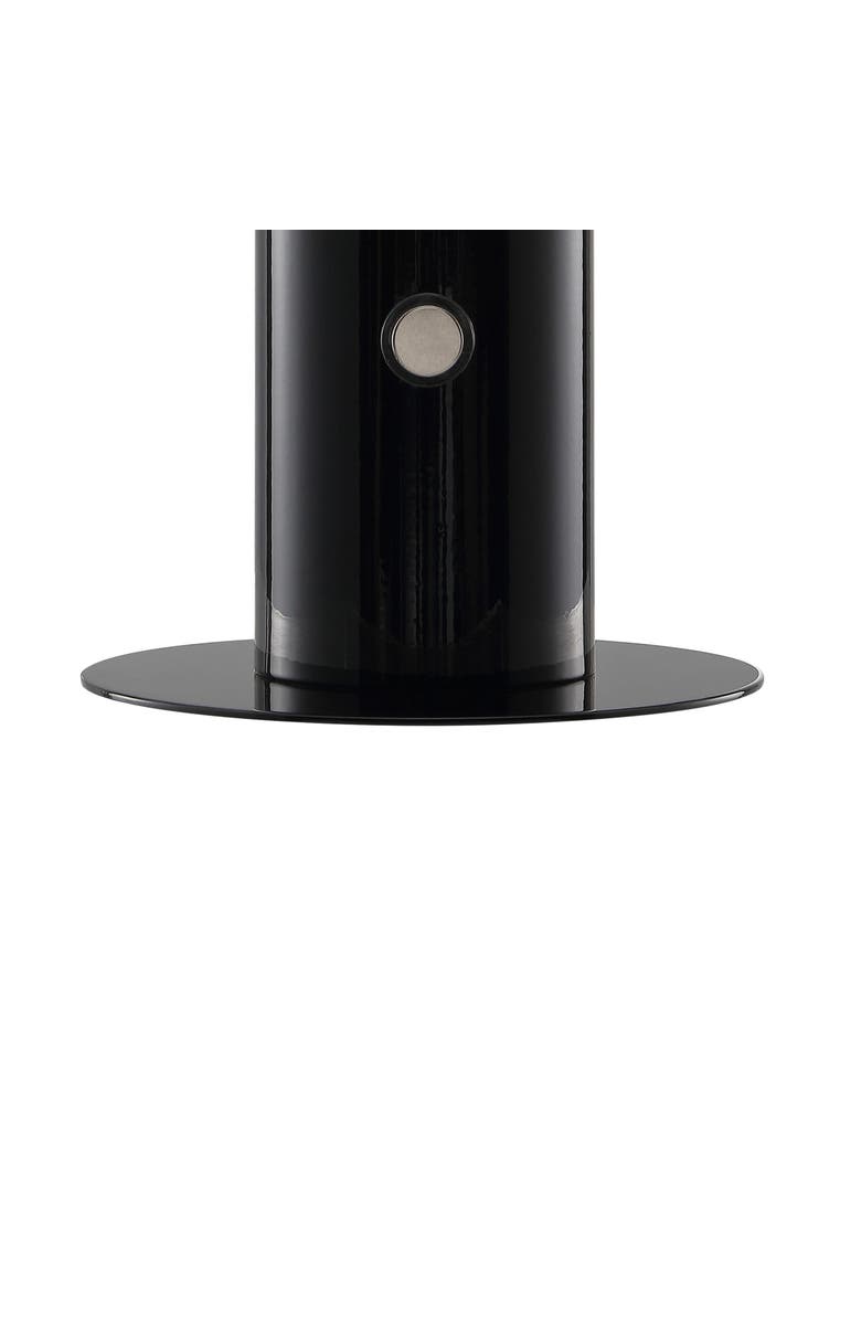 JONATHAN Y Boletus Contemporary Bohemian Rechargeable/Cordless Iron Integrated Portable LED Mushroom Table Lamp, Alternate, color, Black