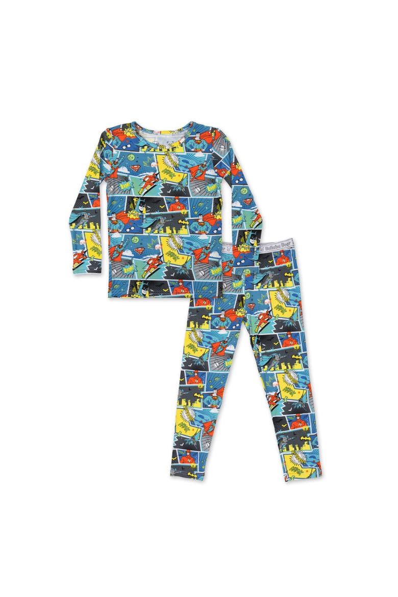 Kids' Justice League Heroes Set of 2 Piece Pajamas, Main, color, Justice League Heroes