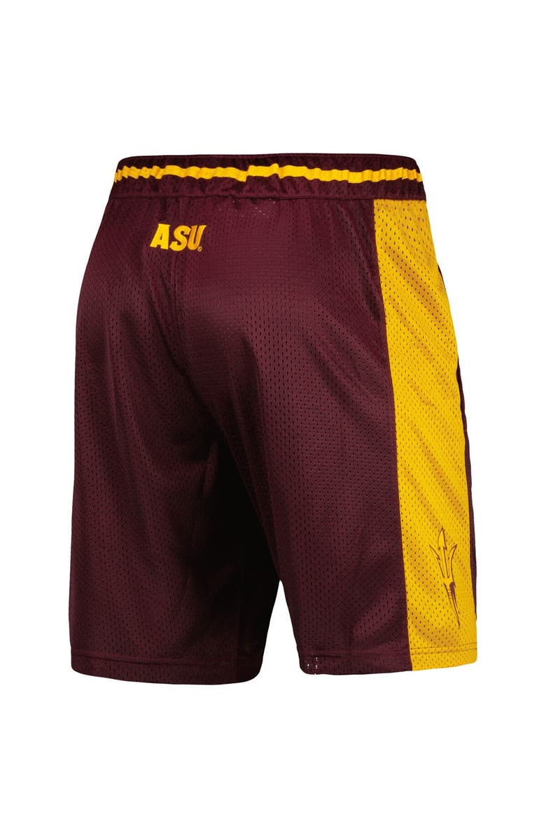 adidas Men's adidas Maroon Arizona State Sun Devils Swingman AEROREADY Basketball Shorts, Alternate, color, Maroon