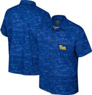 COLOSSEUM Men's Colosseum Royal Pitt Panthers Ozark Button-Up Shirt