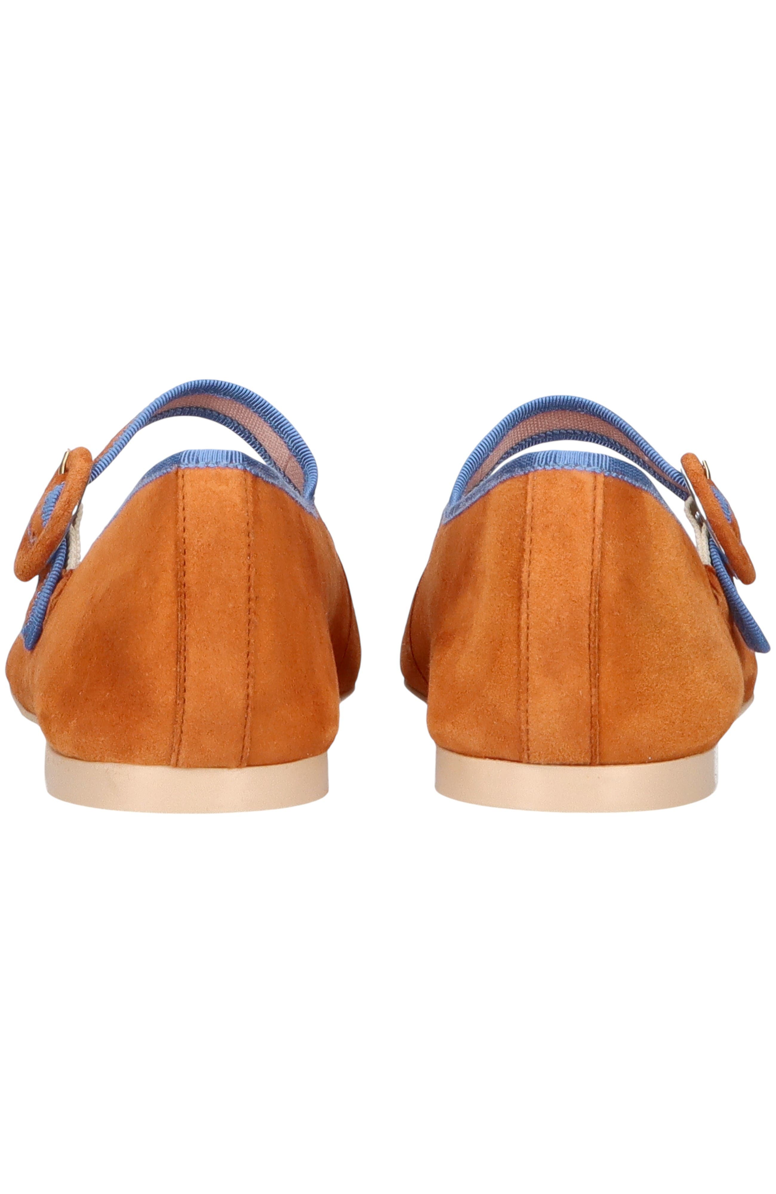 Pretty Ballerinas Square Toe Suede Mary Jane, Alternate, color, Beige