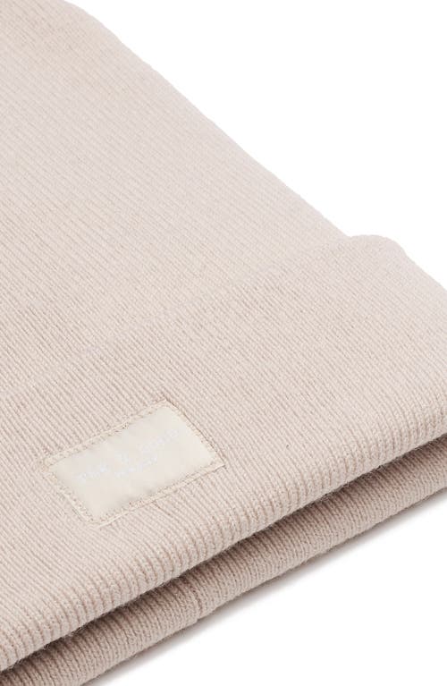Rag & Bone Addison Merino Wool Beanie In Gray