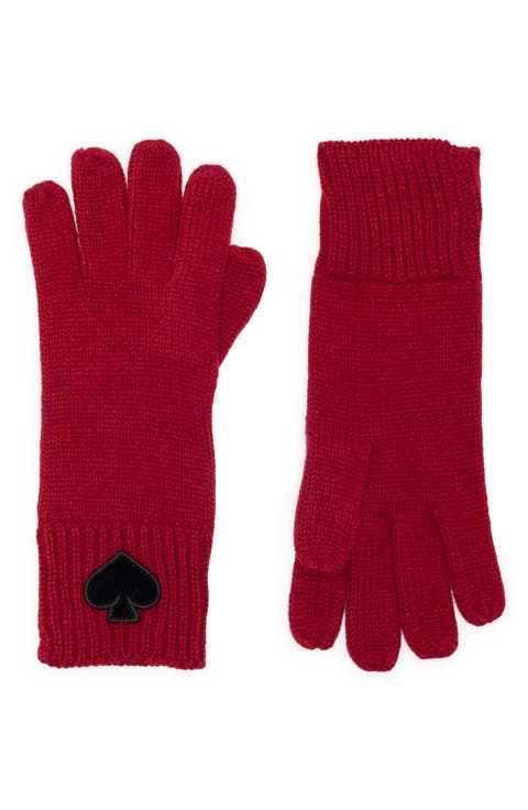 flocked spade gloves