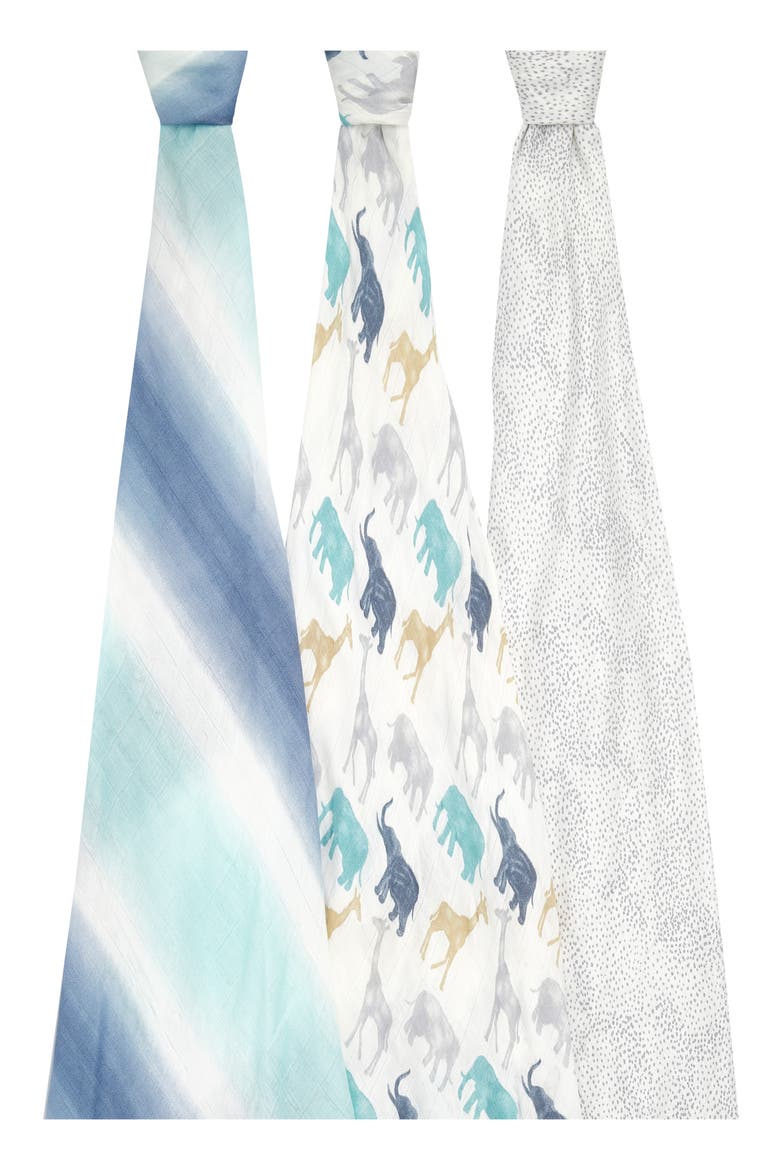 3-Pack Silky Soft Swaddling Cloths, Alternate, color, EXPEDITION