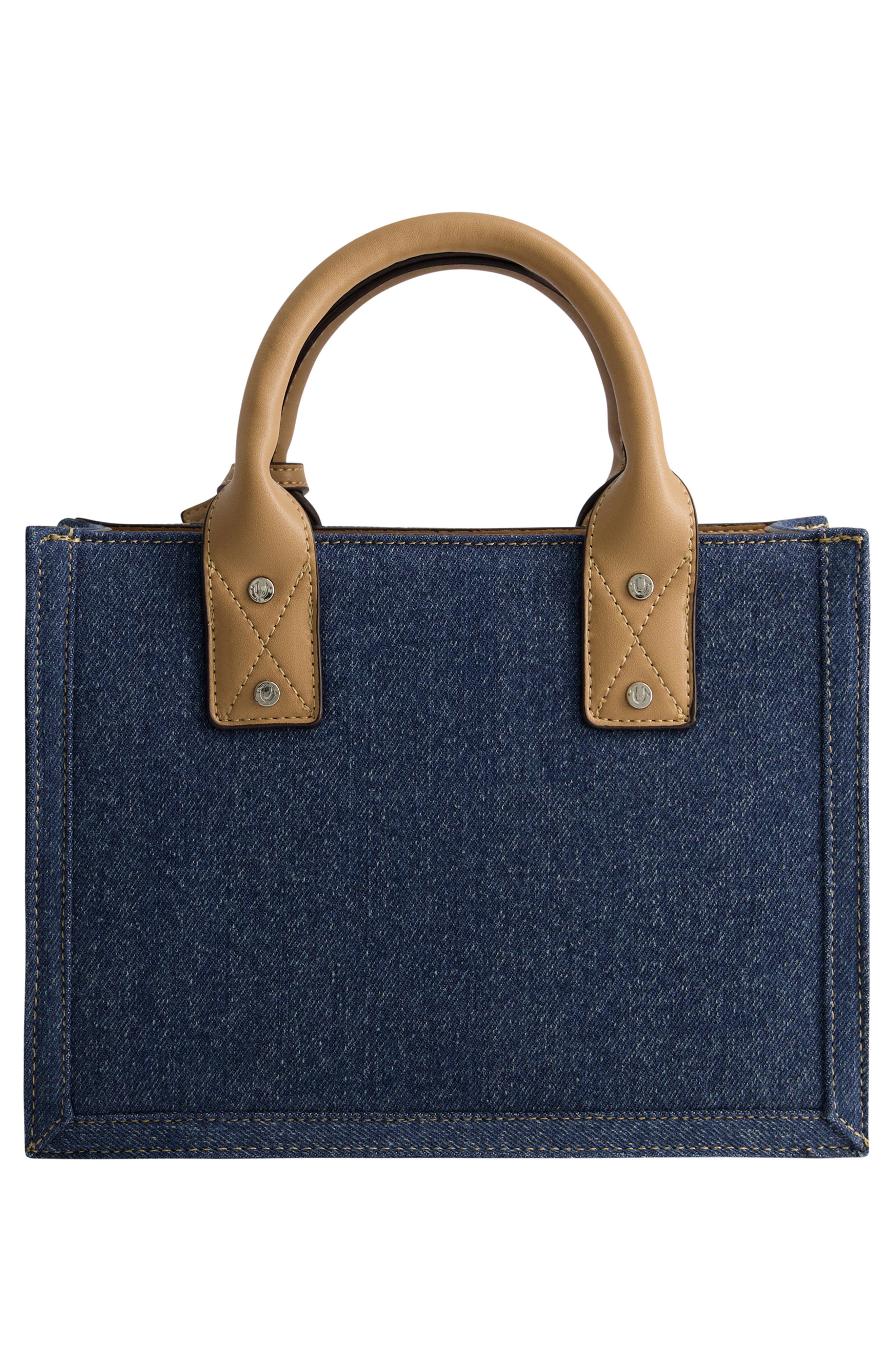 True Religion Quilted Horseshoe Tote Bag, Alternate, color, 