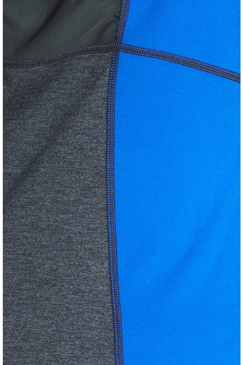 'Essential' Colorblock Cross Dye Jacket, Alternate, color, BLACK