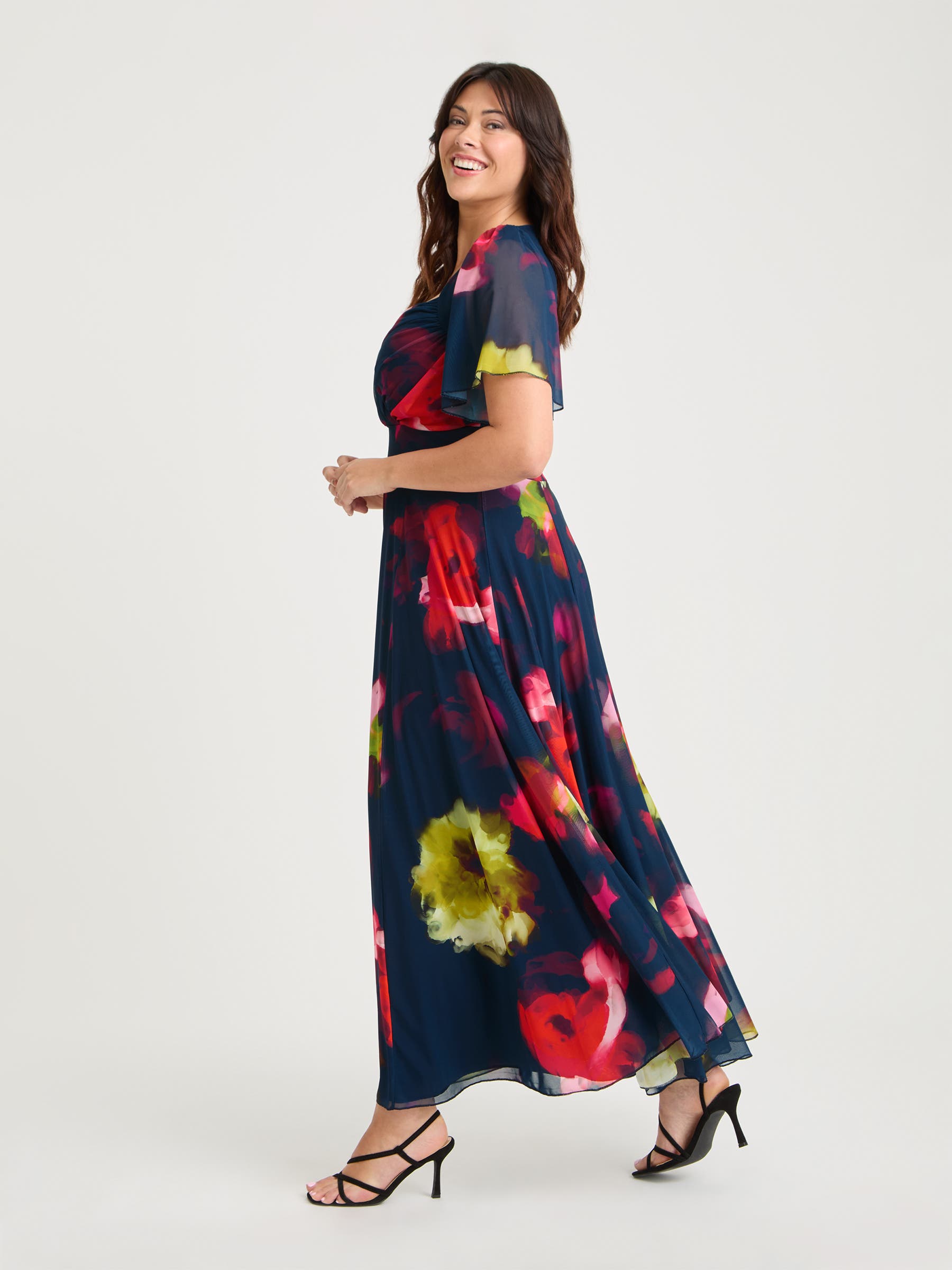 Kemi Bolero Wrap Bodice Maxi Gown - image 4