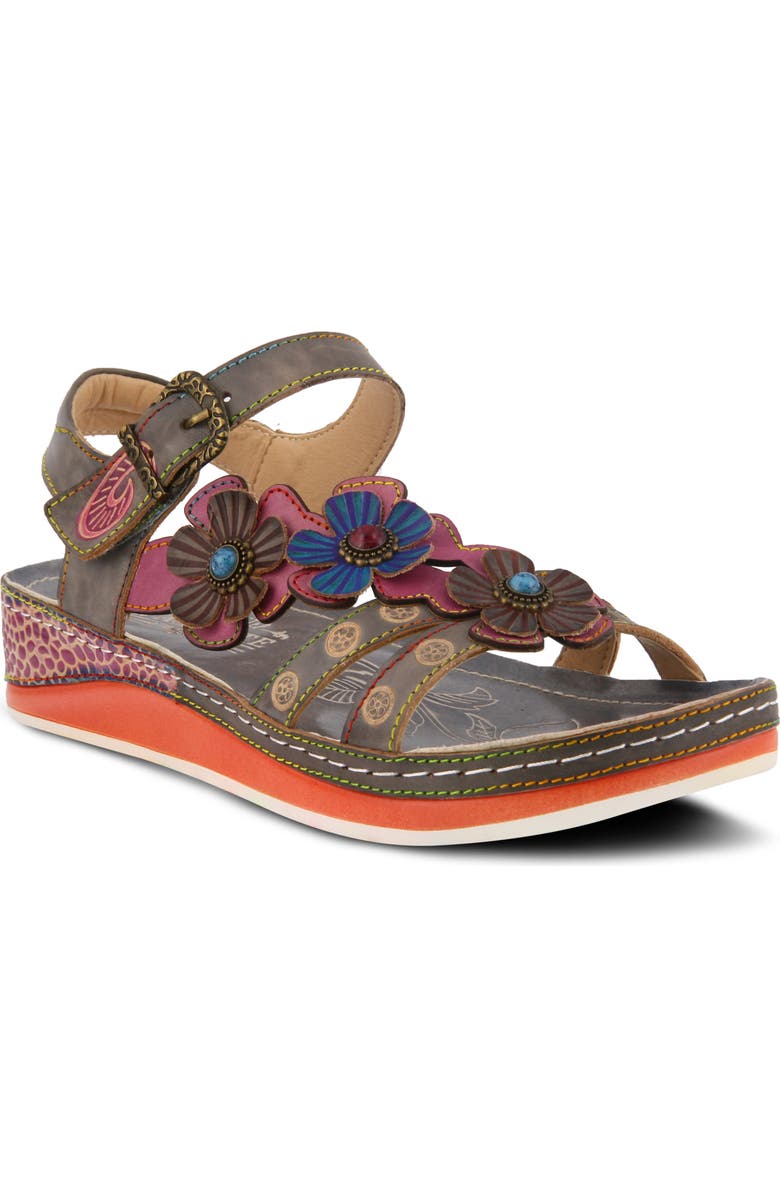 L'Artiste by Spring Step L'Artiste Goodie Wedge Sandal, Main, color,