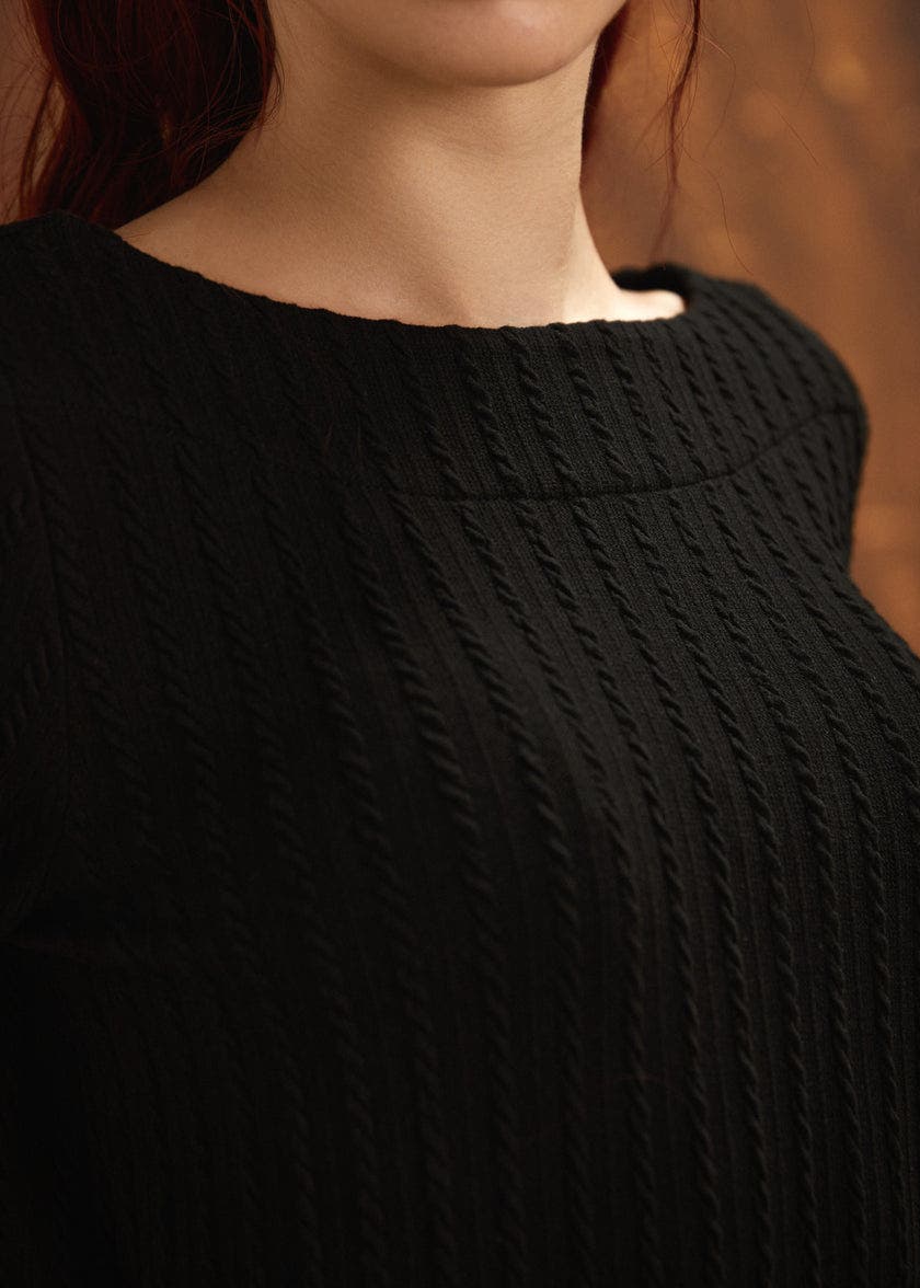 ModCloth A Crisp Autumn Breeze Boatneck Top (Women) | Nordstrom