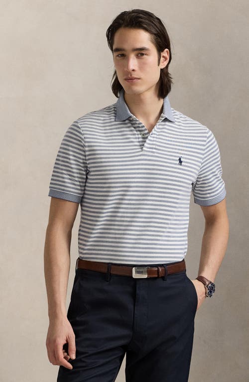 Polo Ralph Lauren Classic Fit Stripe Cotton Piqué Polo