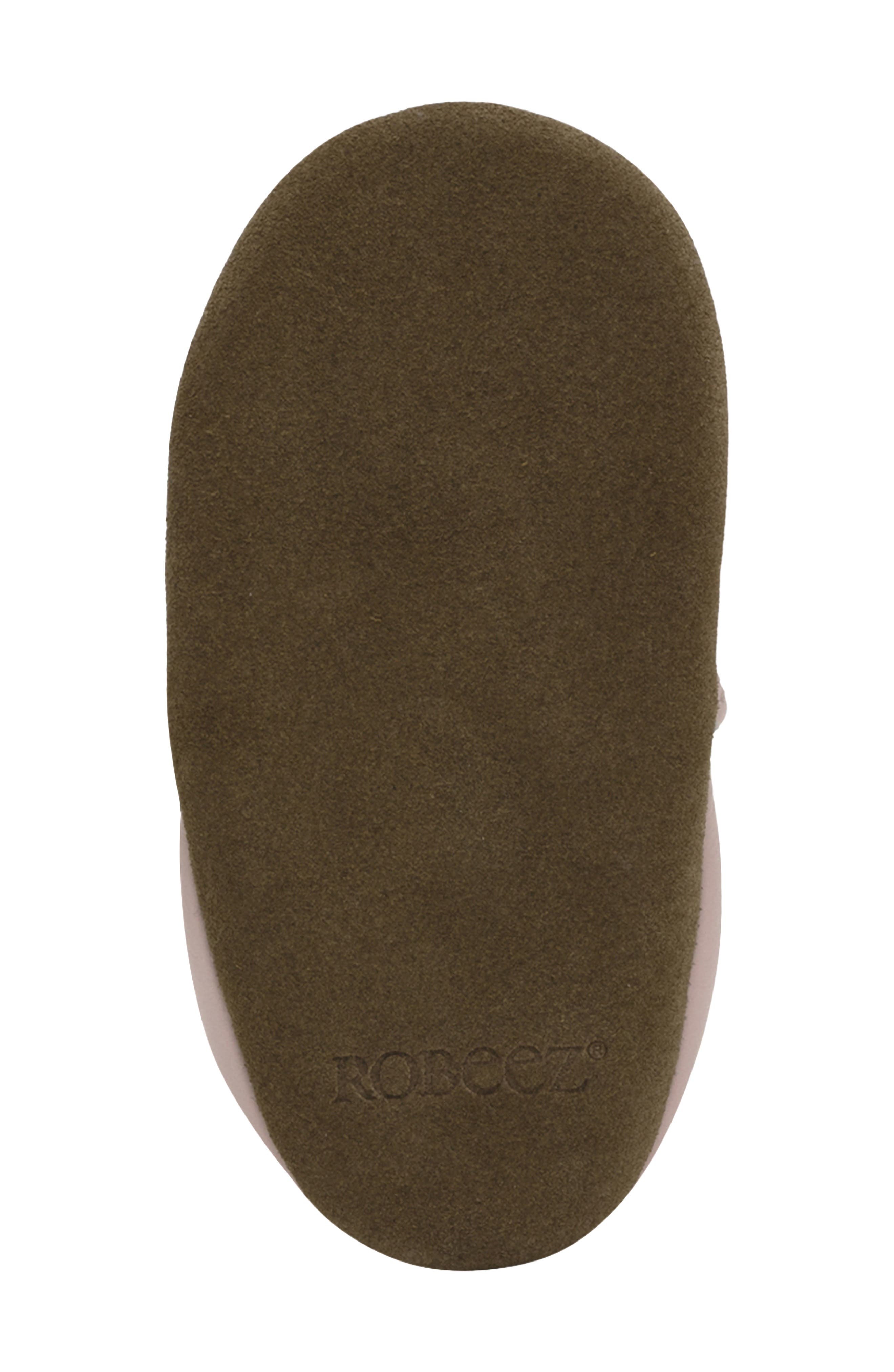 Robeez<sup>®</sup> Heart Sparkle Crib Shoe, Alternate, color, Pastel Pink