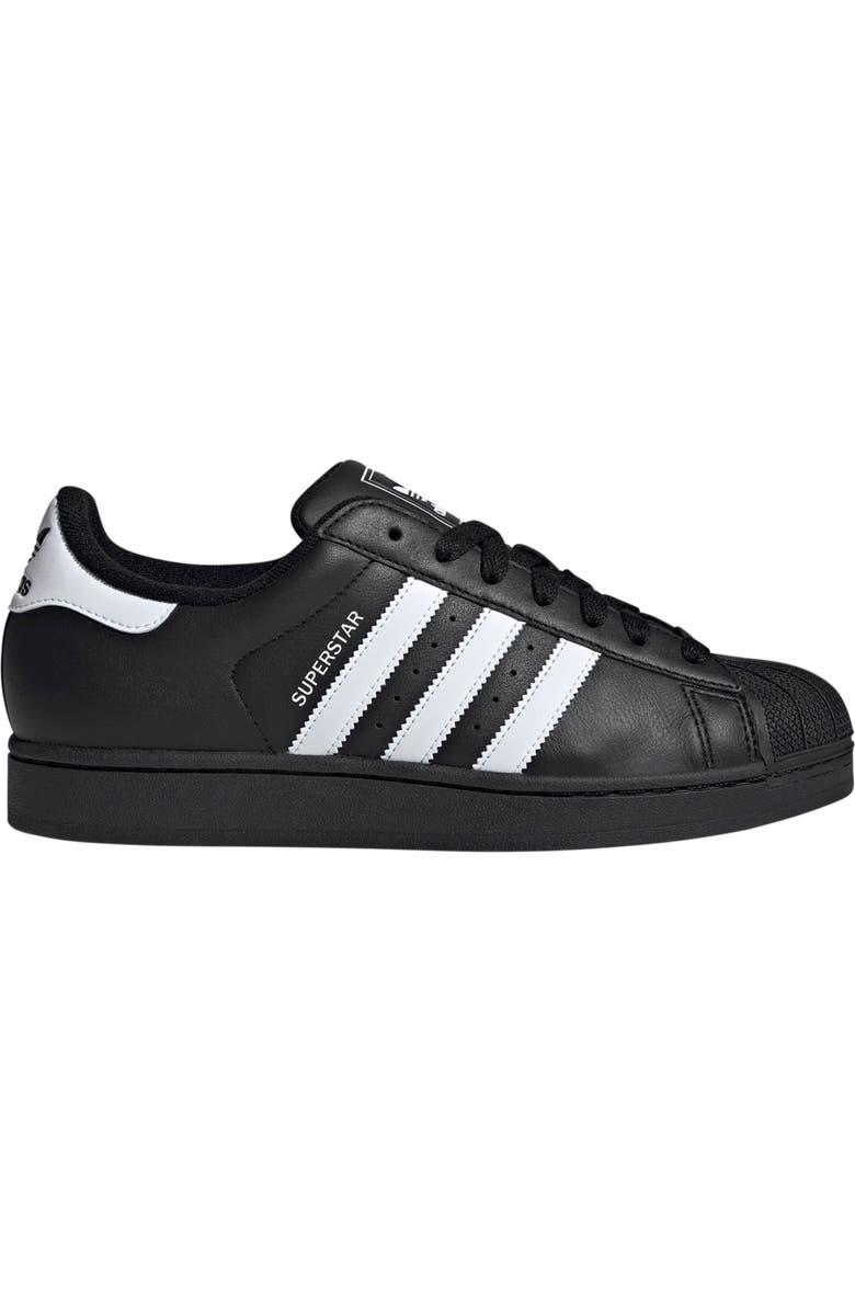 adidas Gender Inclusive Superstar II Sneaker, Alternate, color, Black/White