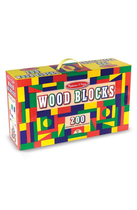 200-Piece Wood Block Set