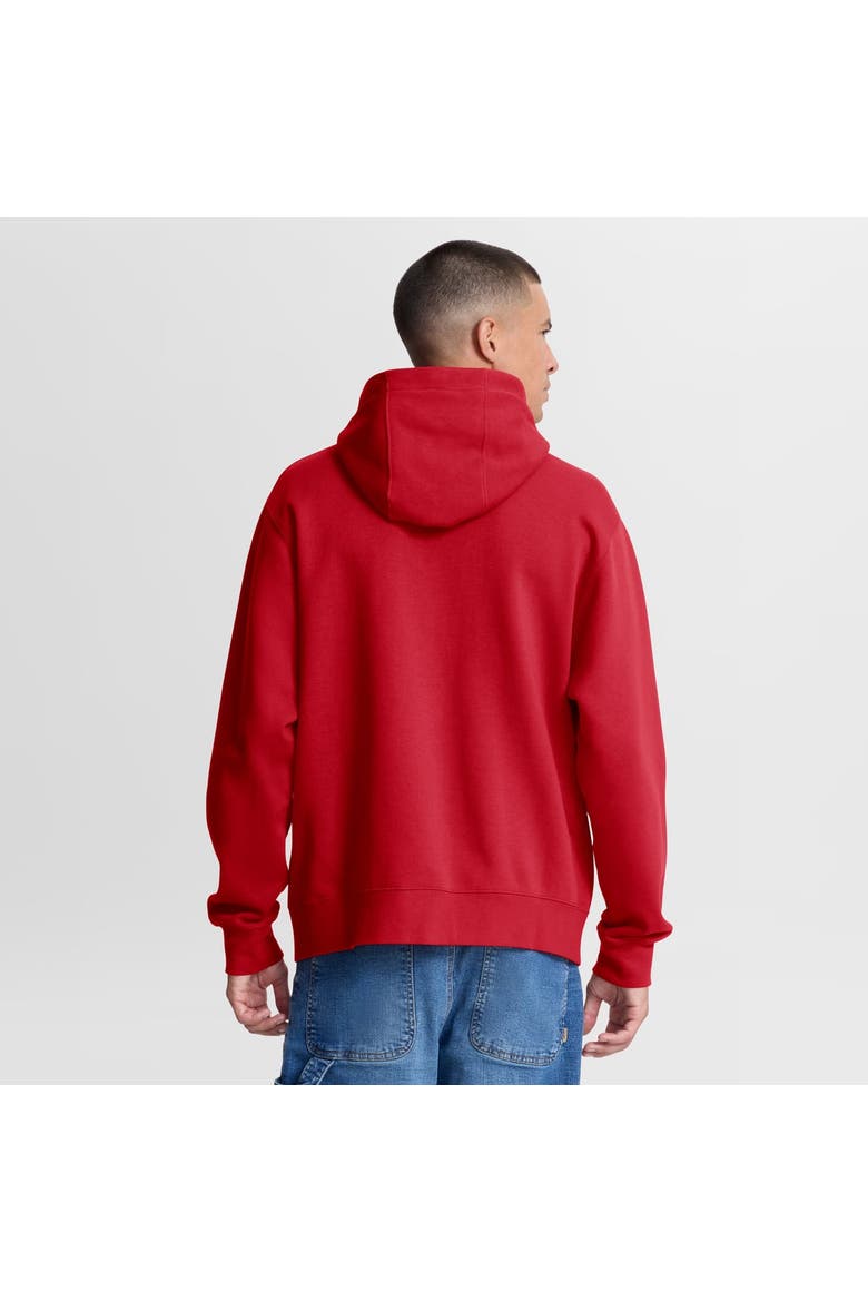 Men's Nike Red Cleveland Guardians Primetime Lockup Full-Zip Hoodie, Alternate, color, Red