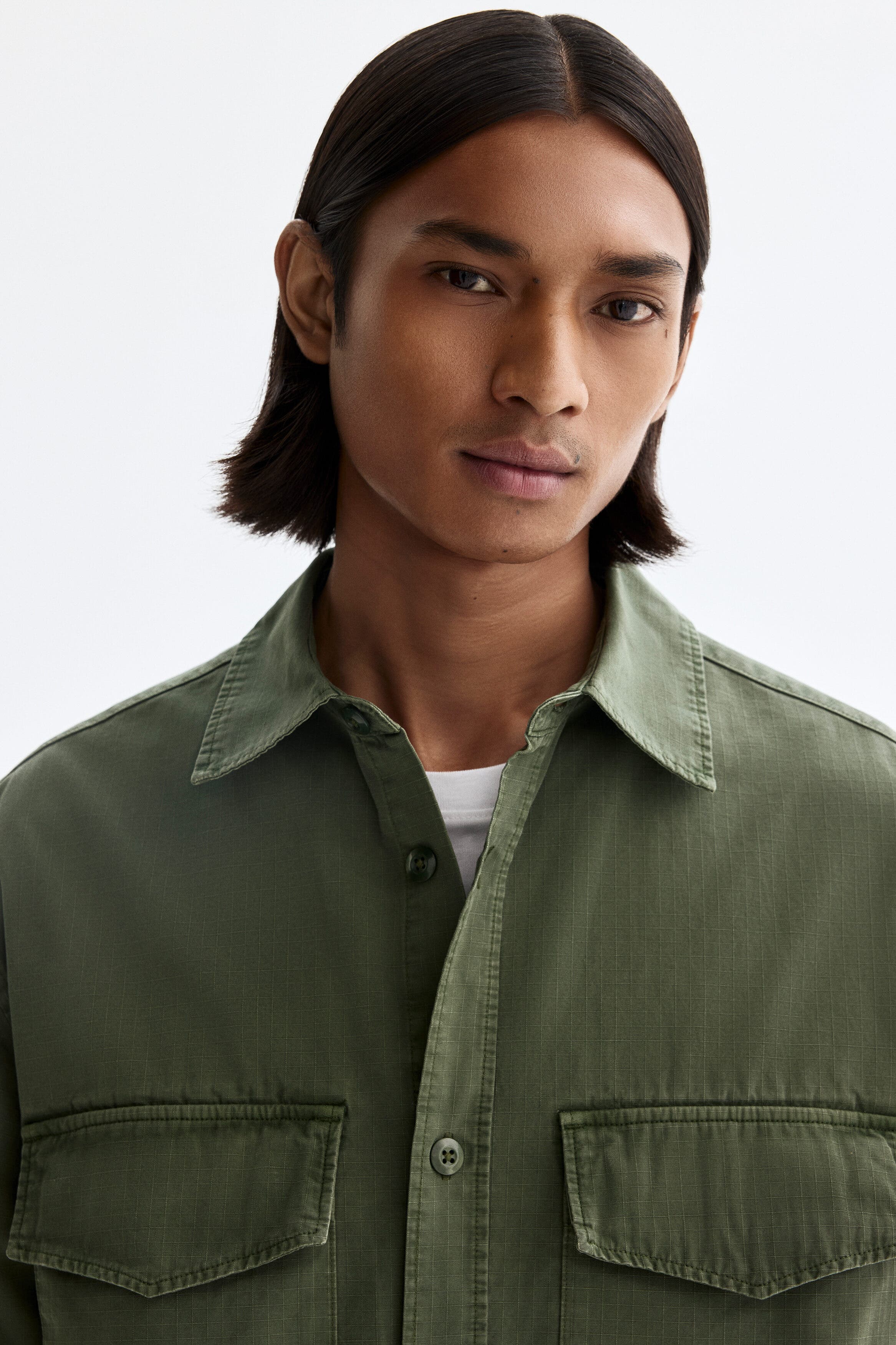 Regular-fit utility shirt - image 2