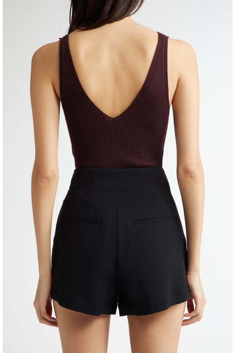 Superfine Cashmere Sweater Tank, Alternate, color, ROSEWOOD