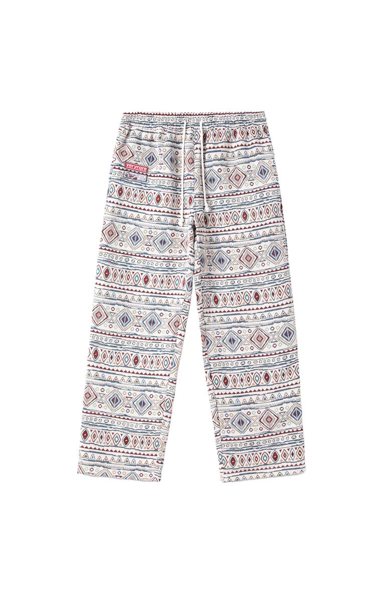 VERYRARE Tribal Pattern Pants, Main, color, Grey