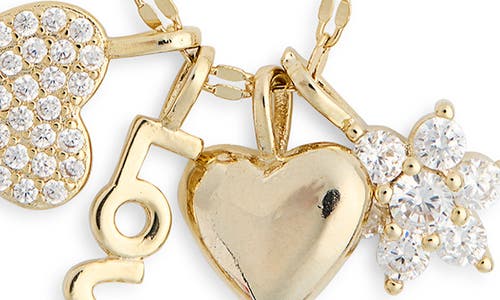 Leith Love Charm Necklace In Multi