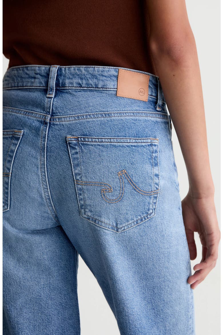 Saige Raw Hem Ankle Wide Leg Jeans, Alternate, color, 17 YEARS DUET