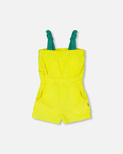 Terry Cloth Sleeveless Jumpsuit (Toddler, Little Kid & Big Kid)