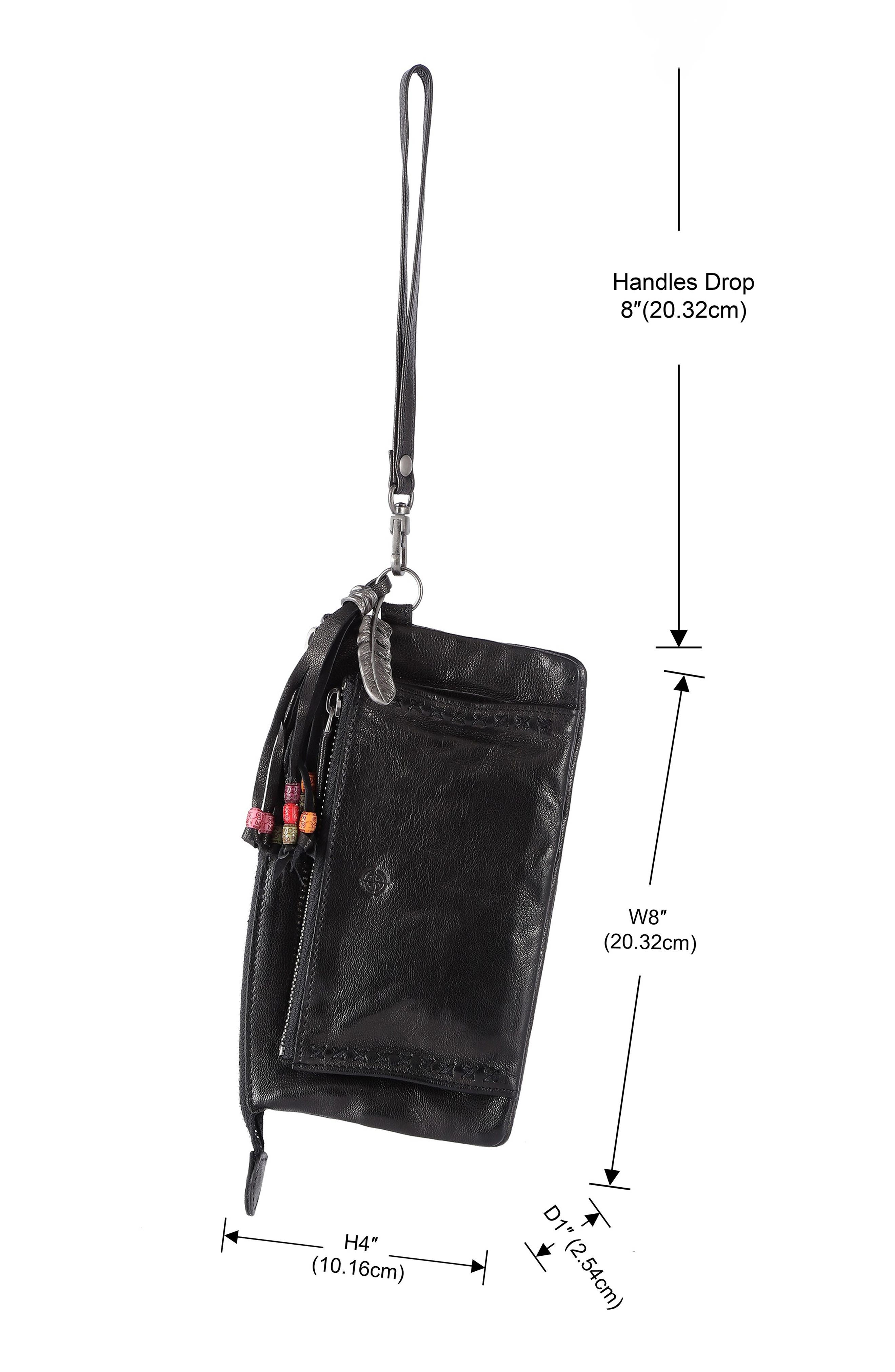 OLD TREND Bluebell Clutch, Alternate, color, Black