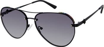 60mm Aviator Sunglasses