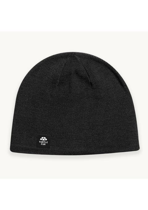 Solid Merino Wool Beanie
