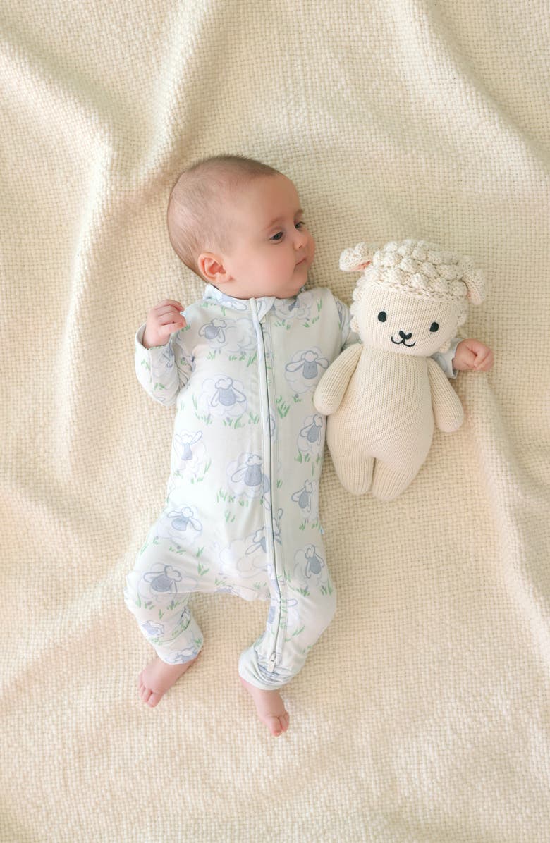 Posh Peanut Paul Convertible Zip Footie, Alternate, color, Green