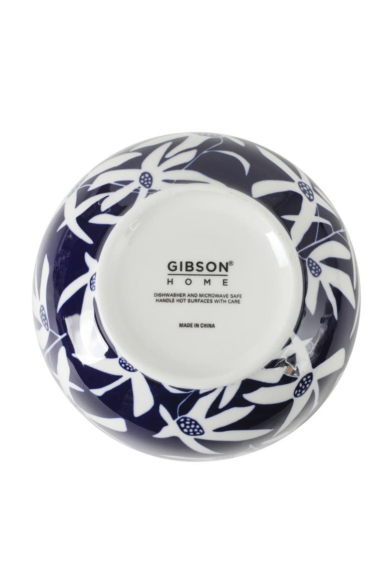 Ivory Estate 4-Piece Reactive Glaze Porcelain Cereal Bowl Set, Alternate, color, Blue/White
