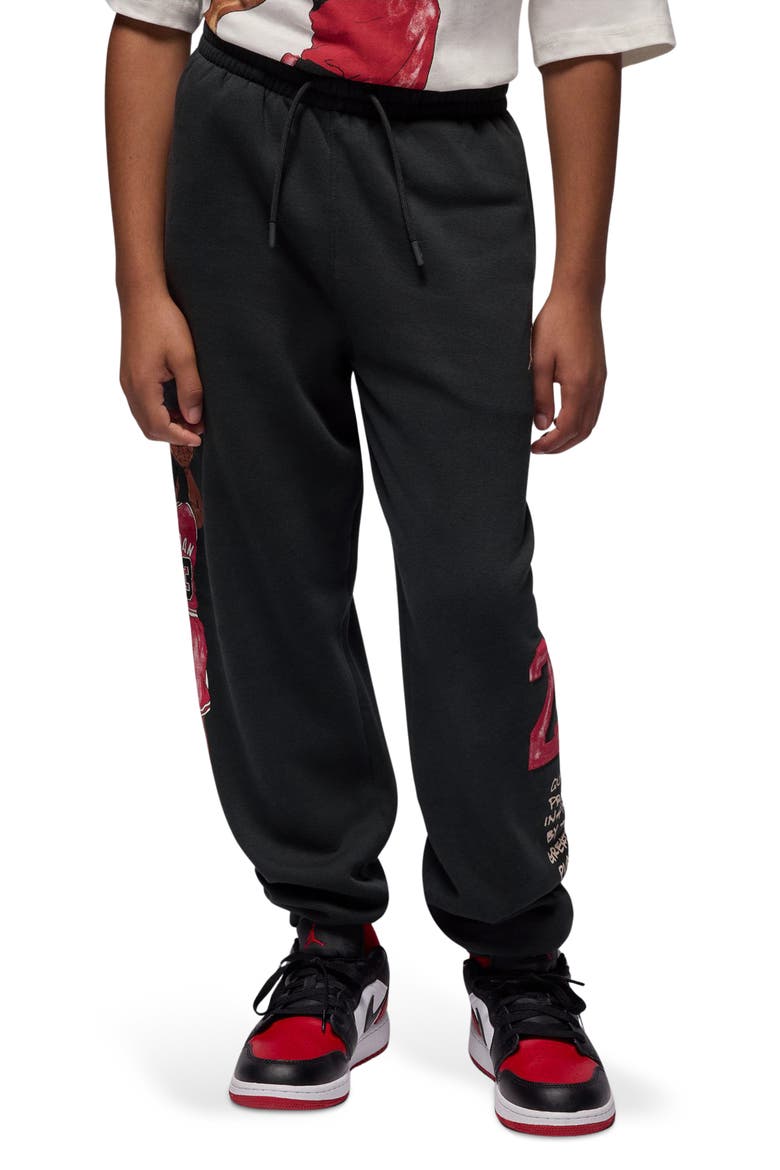 Kids' Jordan Sketch Sweatpants, Alternate, color, OFF NOIR