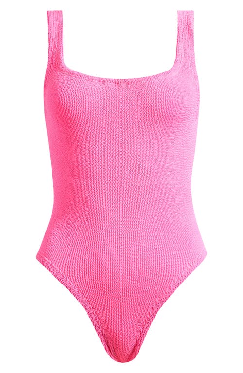 Hunza G Square Neck One-piece Swimsuit