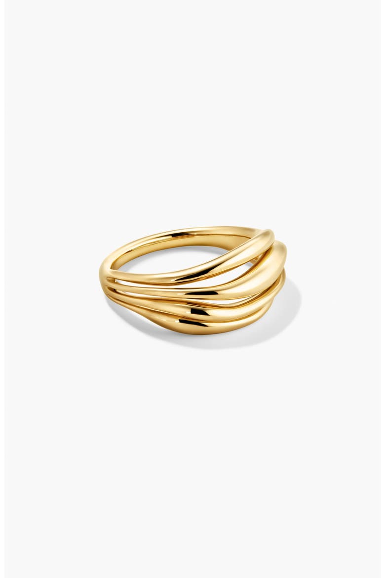 Bold Open Dôme Ring, Main, color, Gold