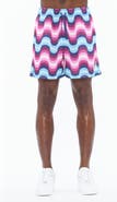 Cult of Individuality Zigzag Mesh Shorts