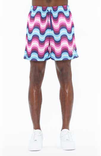 Cult of Individuality Zigzag Mesh Shorts