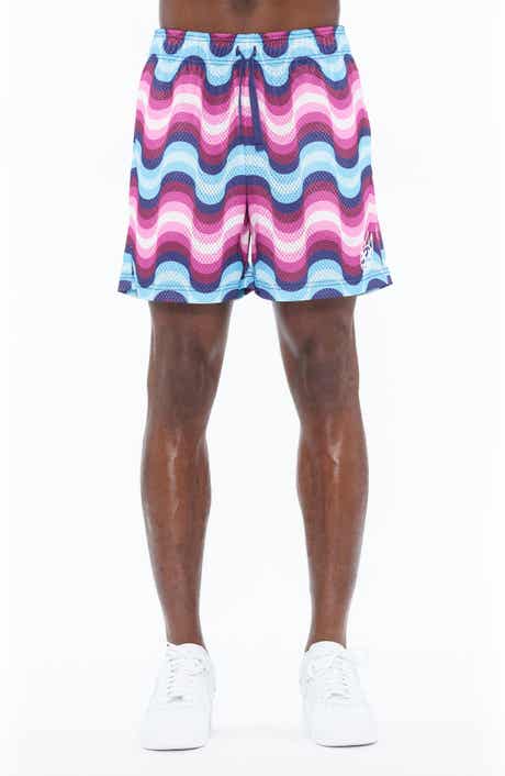 Cult of Individuality Zigzag Mesh Shorts