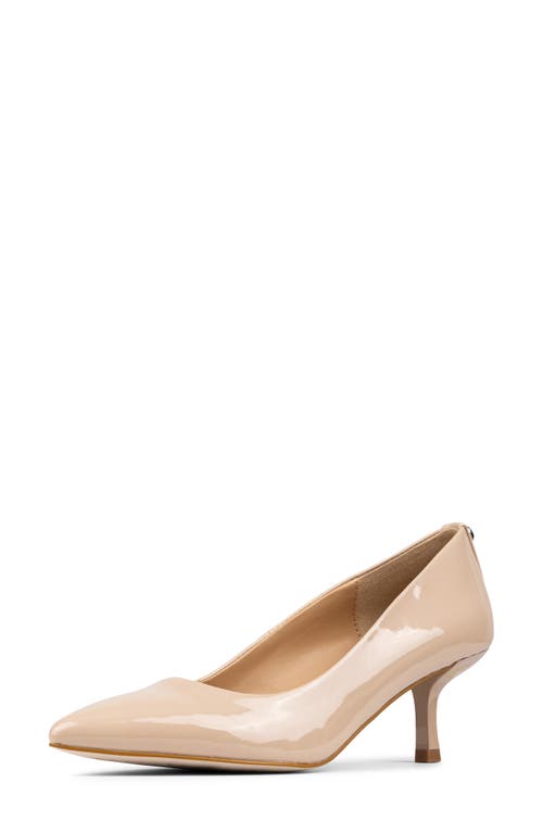 Donald Pliner Calibra Kitten Heel Pump In Neutral