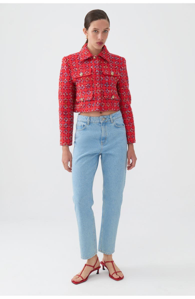 Nocturne High Waisted Mom Jeans, Alternate, color,