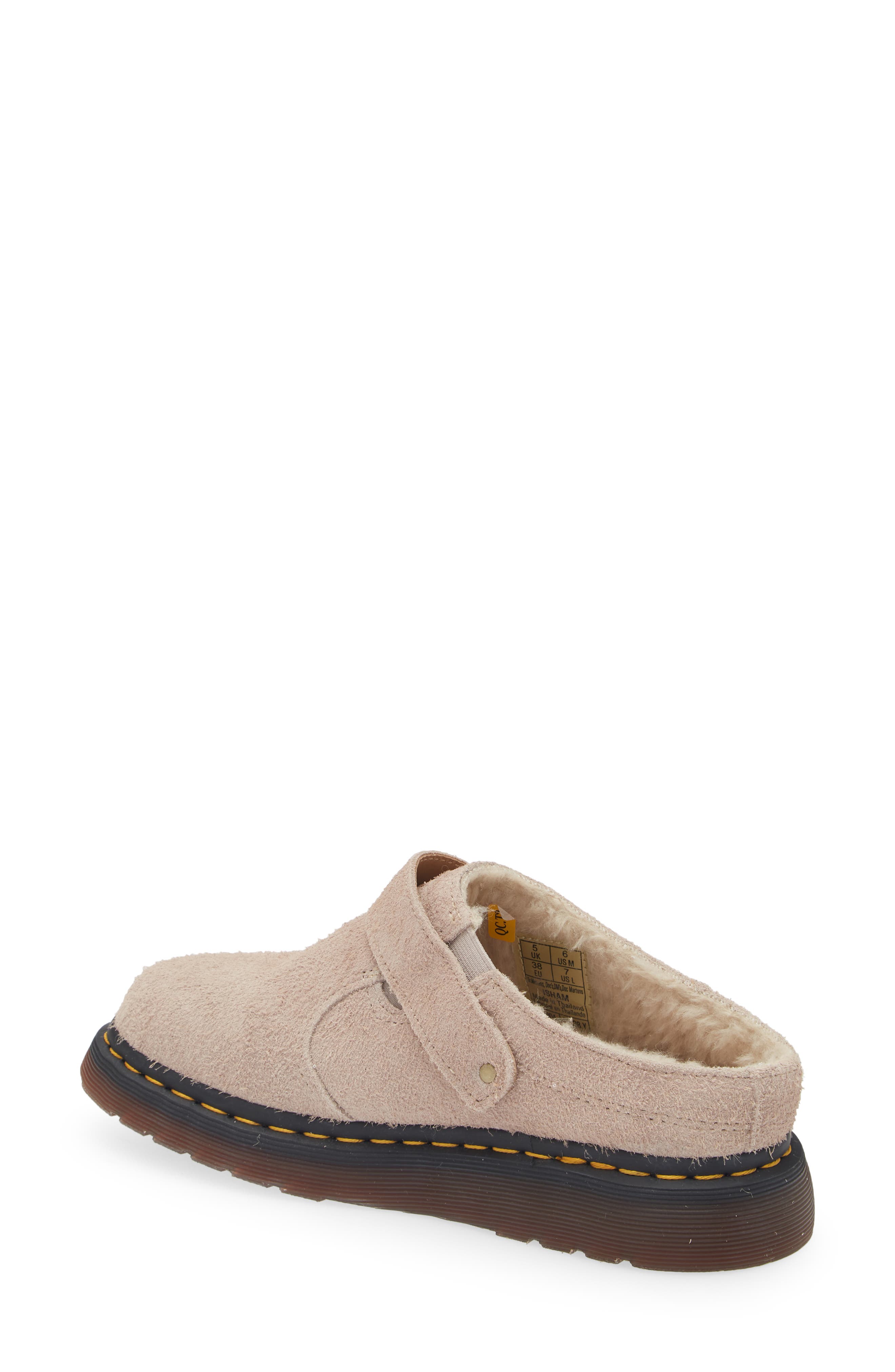 Dr. Martens Gender Inclusive Isham Mule, Alternate, color, Vintage Taupe Suede