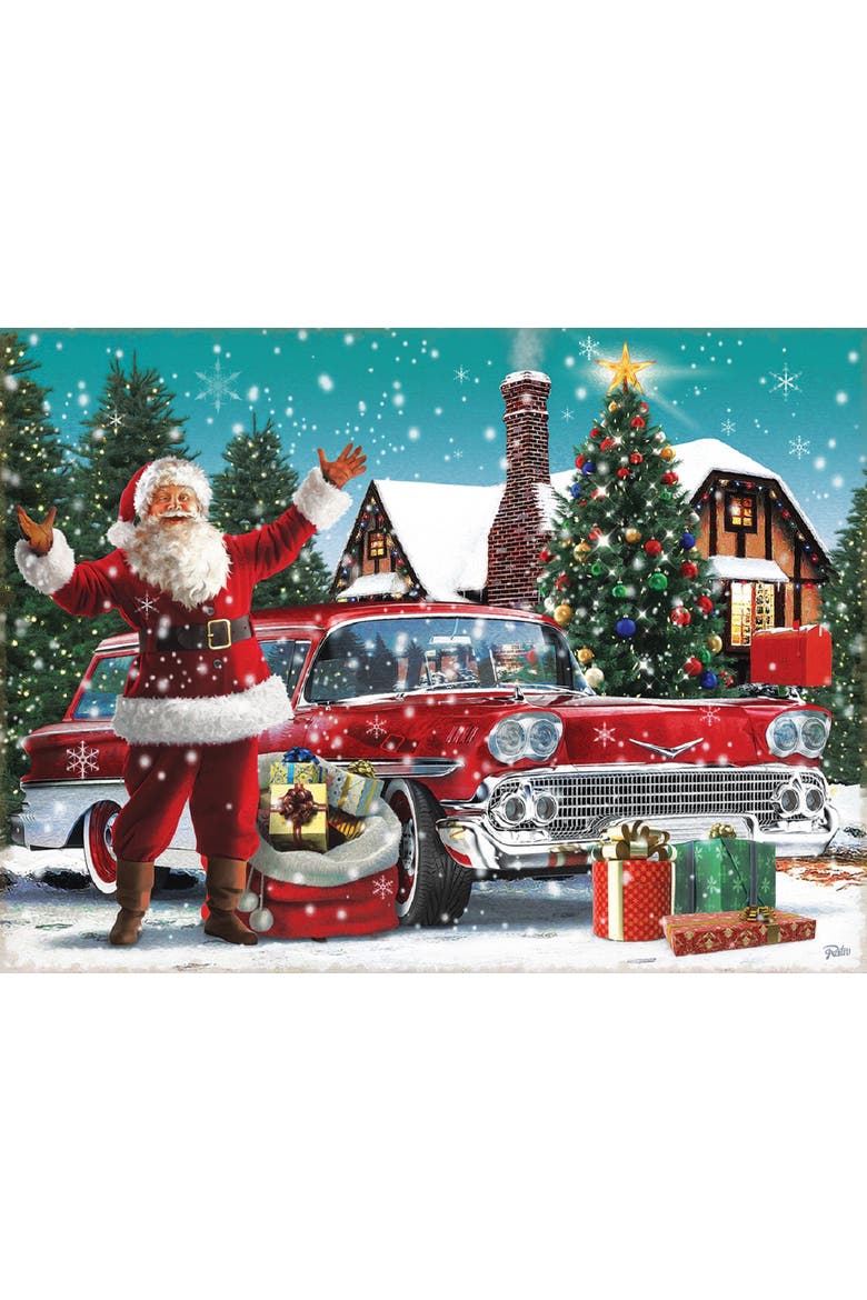 Santa's New Ride 1000 piece Jigsaw Puzzle for Adults, Alternate, color, Multicolor