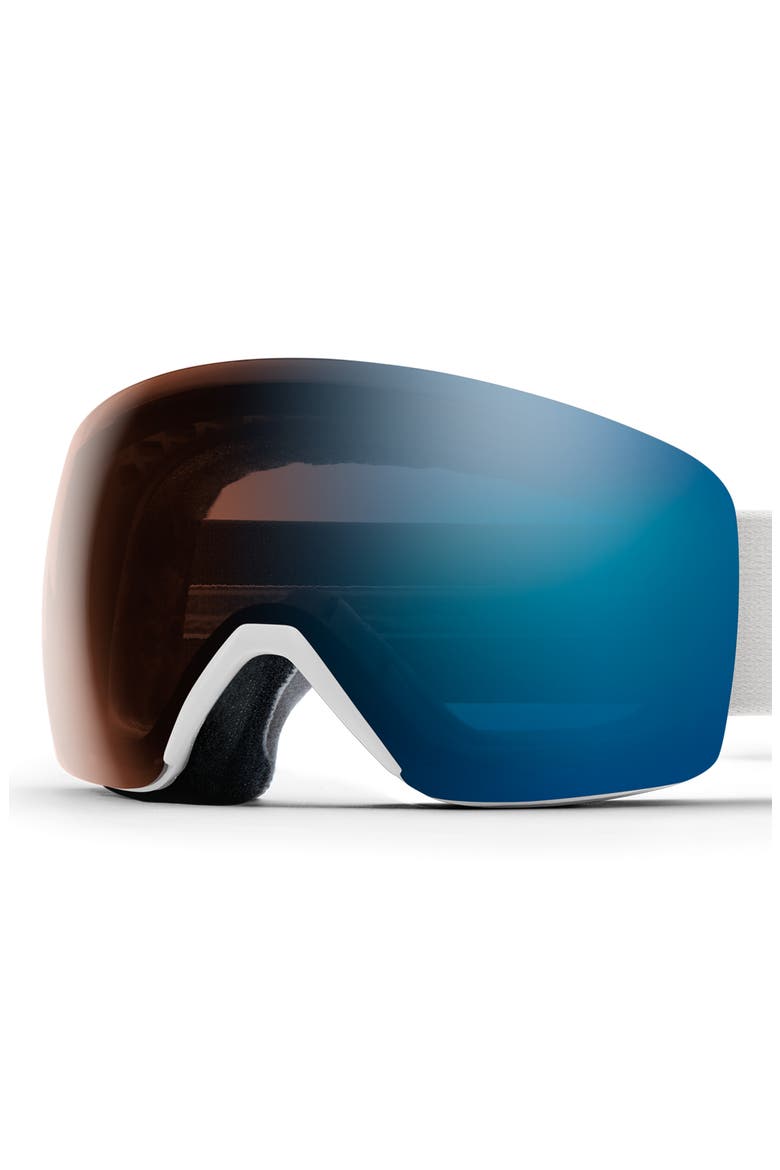 Skyline ChromaPop™ Snow Goggles, Main, color, WHITE VAPOR / BLUE