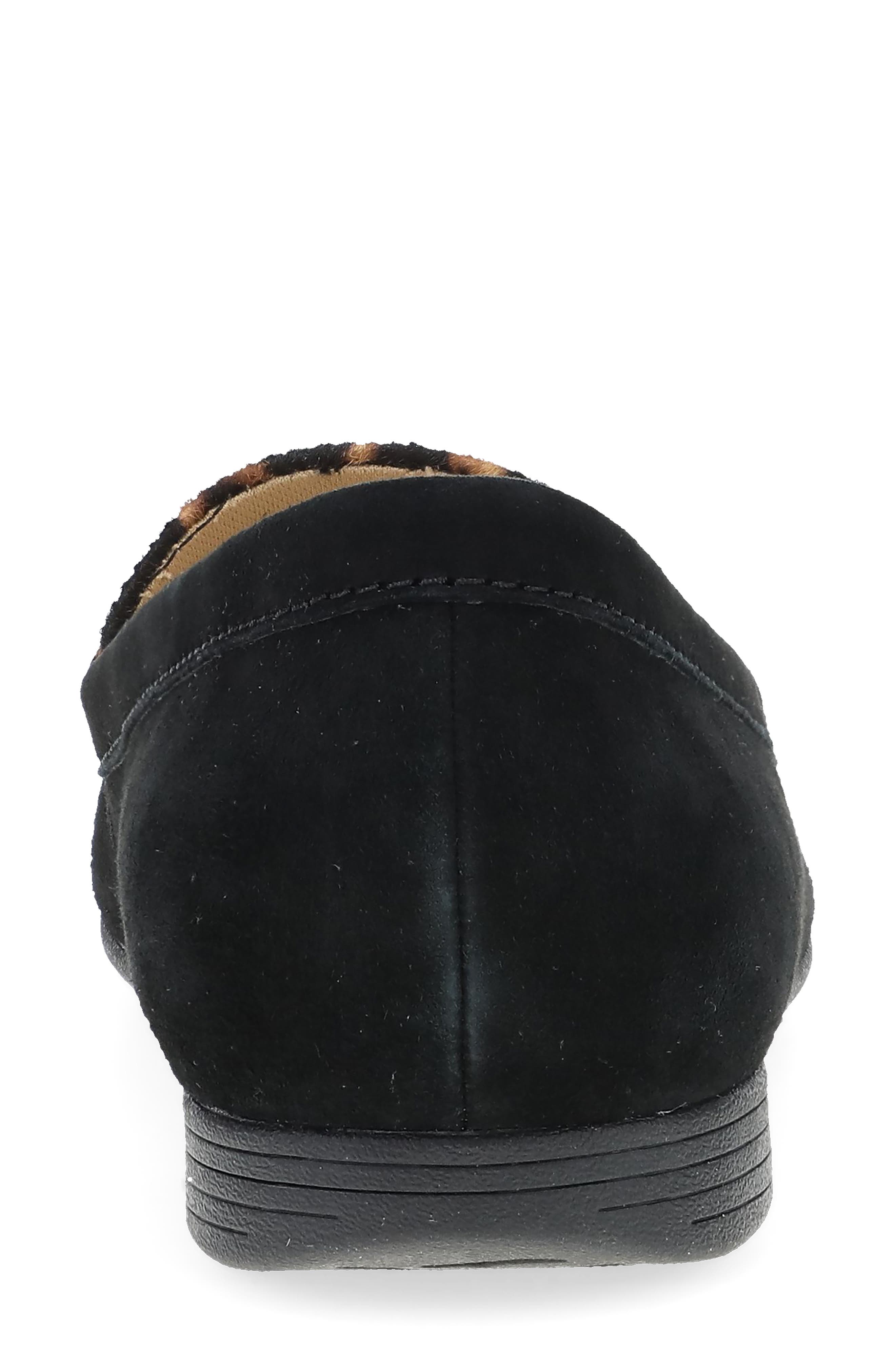 Dansko Lorri Loafer, Alternate, color, Black Leopard