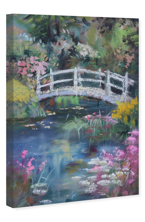 Wynwood Studio Hidden Garden Canvas Wall Art In Blue