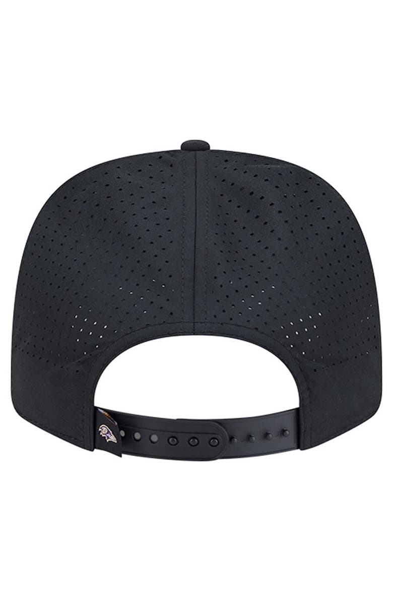 New Era Men's New Era Black Baltimore Ravens Script 9SEVENTY Adjustable Hat, Alternate, color, Black