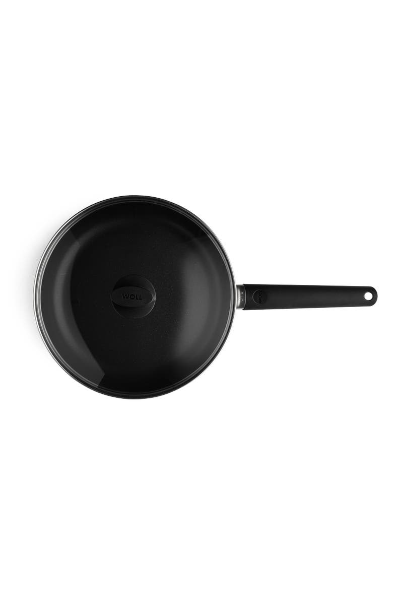 Ecolite Nonstick Saute Pan W/Glass Lid Set 11-Inch, 3.7 Quart, Alternate, color, Black